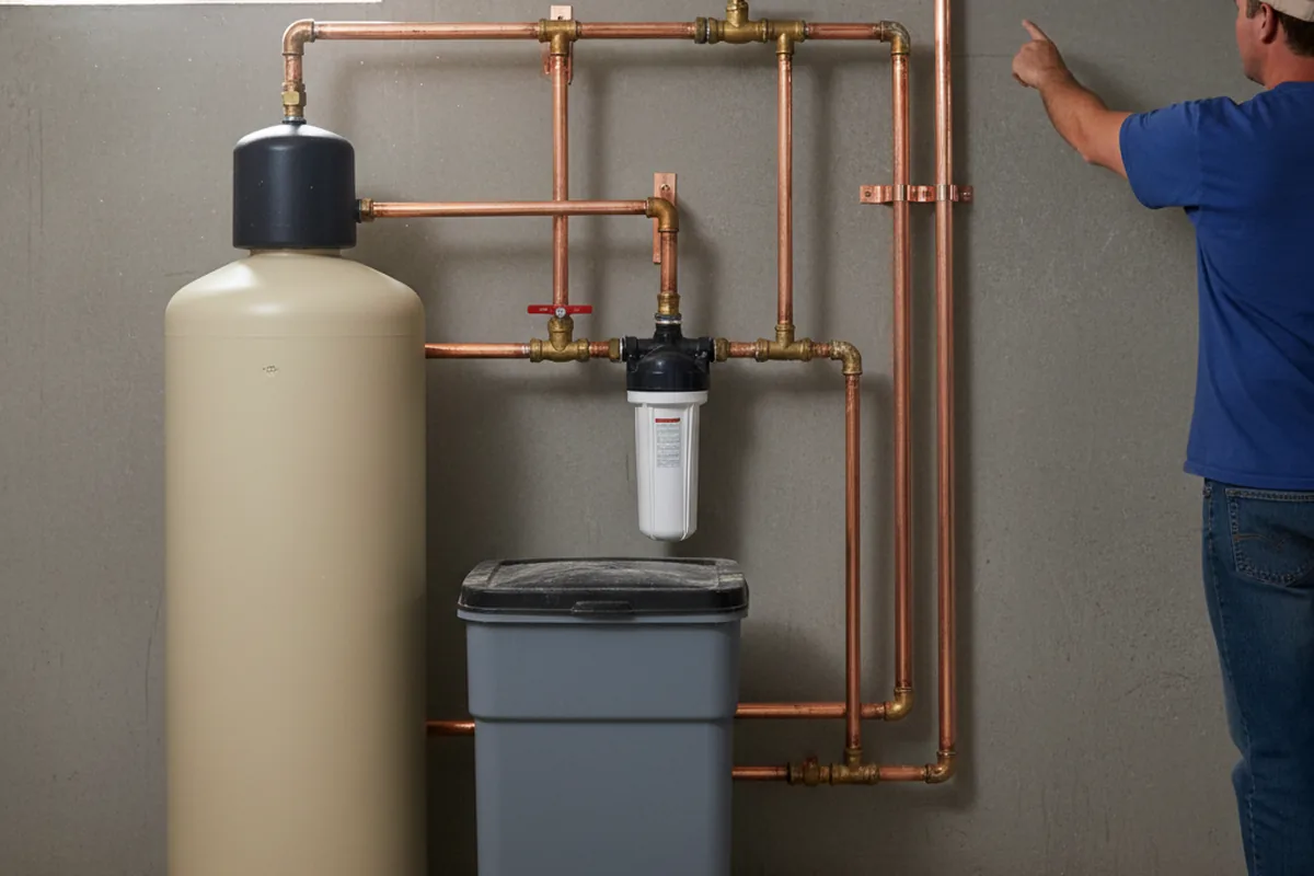 Whole-house water treatment system installed in San Diego